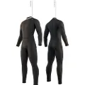 Mystic Brand 3/2mm Flatlock Shorty Med Glidelås Bak