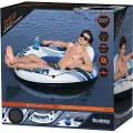 Bestway 43116 Hydro Force Rapid Rider svømmering med ryggstøtte blå 1,35m