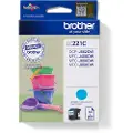 Brother LC221C - Cyan - original - blekkpatron - for Brother DCP-J562DW, MFC-J480DW, MFC-J680DW, MFC-J880DW
