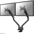 NeoMounts FPMA-D750DBLACK2 mounting kit - full-motion - for 2 LCD displays - black