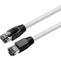 Microconnect - Koblingskabel - RJ-45 (hann) til RJ-45 (hann) - 5 m - S/FTP - CAT 8.1 - halogenfri, uten hindringer - hvit