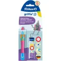 Pelikan griffix, Rosa, Plast, Mørkegrå, HB, 1 stykker, Tyskland
