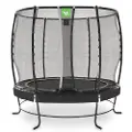 Exit Hagetrampoline med sikkerhetsnett Premium 253 cm svart