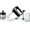 Bosch MFQ4980B - Håndmikser - 850 W - svart/inox