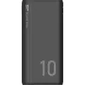 Silicon Power GP15 power bank - Li-pol - 2 x USB Nødlader - Svart - 10000 mAh