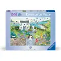 Ravensburger Kysthytte Puslespill 1000 brikker,