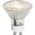 LUEDD GU10 50mm 3-trinns dimbar i Kelvin LED-pære klar 4,9W 450 lm 2000-2700K