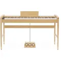 Gear4Music Keynote Moderne Digitalpiano med Bluetooth fra Gear4music Lys Eik