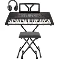 Gear4Music K3 61-Toners Keyboard fra Gear4music Komplett Pakke