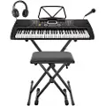 Gear4Music MK-2000 Bærbart Keyboard 61 Tangenter fra Gear4music - Komplett Pakke