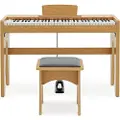 Gear4Music Keynote Junior Digitalpiano og Krakk fra Gear4music Lys Eik