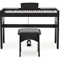 Gear4Music Keynote Junior Digitalpiano og Krakk fra Gear4music Matte Black