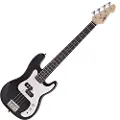 Gear4Music 3/4 LA Bassgitar fra Gear4music Svart