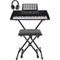 Gear4Music MK-6000 Keyboard med USB MIDI fra Gear4music Fullstendig Pakke