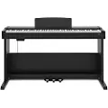 Gear4Music VISIONKEY-500 Digitalt Piano fra Gear4music Matt Svart