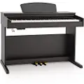Gear4Music DP-10X Digitalt Piano fra Gear4music Matt Svart