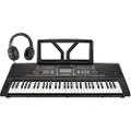 Gear4Music K3 61-Toners Keyboard fra Gear4music Hodetelefonpakke