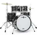 Gear4Music BDK-20 Fusion Drum Kit by Gear4music Black Oyster