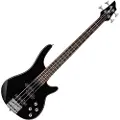Gear4Music 3/4 Chicago Bassgitar fra Gear4music Svart