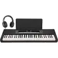 Gear4Music K1 61-Toners Keyboard fra Gear4music Hodetelefonpakke