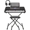 Gear4Music MK-5000 Bærbart Keyboard fra Gear4music Fullstendig Pakke