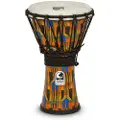 Toca Percussion Toca 7" Djembe Freestyle Rope Tuned Kente Cloth