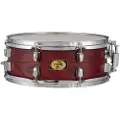Tamburo Drums Tamburo T5LX 14 x 5.5 Snare Drum Wood Grain Red