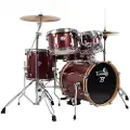 Tamburo Drums Tamburo T5 Series 22 5pc Drum Kit Red Sparkle