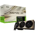 MSI GeForce RTX 5070 12G INSPIRE 3X OC, GeForce RTX 5070, 12 GB, GDDR7, 192 bit, 7680 x 4320 piksler, PCI Express 5.0