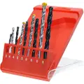 Kwb 420200, Drill, Drill bit set, Plast, Profil, Blad metall, Tre, Høy-Hastighets Stål (HHS), 4, 5, 6, 8 mm, 4, 5, 6, 8 mm