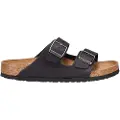 Birkenstock for man. 752481 Arizona Leather Sandals black (41), Flat, None, Casual