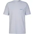 Patagonia Boardshort Logo Pocket Responsibili T-skjorte hvit