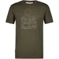 Icebreaker Merino 150 Tech Lite Iii Sunset Camp Kortarmet T-skjorte