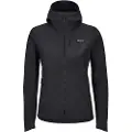 Patagonia R1 Crossstrata Hoody Jakke svart