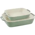Staub StaubUgnsformar set i 2 delarGrønnOvnsformerFra Homeroom