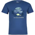 Jack Wolfskin Graphic Cotton Kortarmet T-skjorte