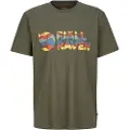 Fjällräven Multicolor Logo Kortarmet T-skjorte