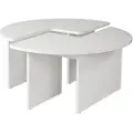 CALICOSY HomitisSalongbord MoiraHvitSofabordFra Homeroom