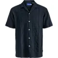 Jack & Jones Dia Structure Resort Kortarmet Skjorte