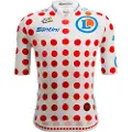 Santini Tour De France Official Polka Dot 2025 Kort Ermet Trøye