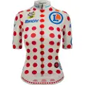 Santini Tour De France Avec Zwift Polka Dot 2025 Kort Ermet Trøye