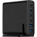 Gembird Usb Gan 6 Usb-vegglader