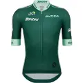 Santini Tour De France Official Green 2025 Kort Ermet Trøye
