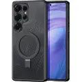DUX Samsung Galaxy S25 Ultra Aimo Hybrid-deksel - Kompatibel med MagSafe - Svart
