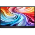 Acer PM161Q B1bmiuux - PM1 Series - LED-skjerm - 16 (15.6 synlig) - portabel - 1920 x 1080 Full HD (1080p) @ 60 Hz - IPS - 250 cd/m² - 1000:1 - 4 ms - HDMI, 2xUSB-C - høyttalere - svart