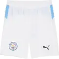 Puma Manchester City 25/26 Shorts Men, Sport, White/Light Blue, XS