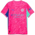 Puma Manchester City 25/26 Goalkeeper Jersey Men, Sport, Pink Pes/Aquatic, S