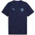 Puma Manchester City FtblCulture All-Over Print Tee Men, Sport, Deep Navy, XL