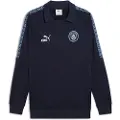 Puma Manchester City KING Drill Top Men, Sport, Deep Navy/Light Blue, M