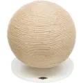 Trixie Kradsebold m. træ plade, jute/wood, ø 29 × 31 cm